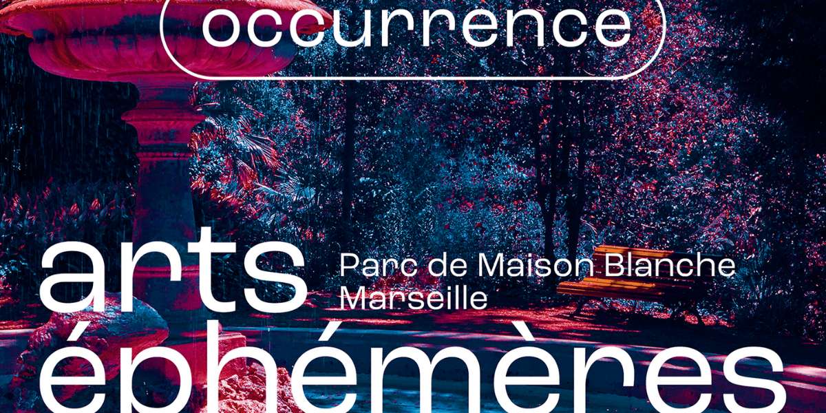 Installation lumineuse au Parc de la Maison Blanche, lors du festival des arts éphémères.
